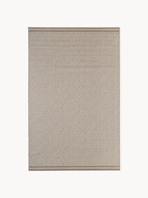 Tapete reversível para exterior com padrão de losangos Reddy