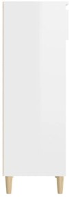 Sapateira 40x36x105 cm derivados de madeira branco brilhante