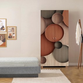 Roupeiro Lidya – Sonomo – 90x192x52 cm