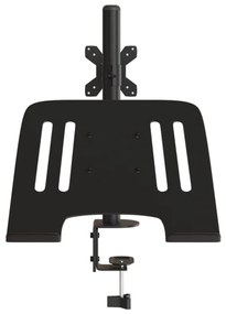 Suporte para monitor VESA 75/100 mm aço preto