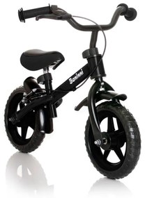 410658 Baninni Bicicleta de equilíbrio Wheely preto BNFK012-BK