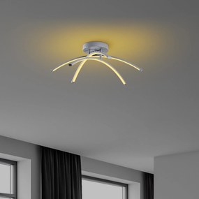 Chandelier Ledbanana – Cinzento – 57 cm x 20 cm x 57 cm