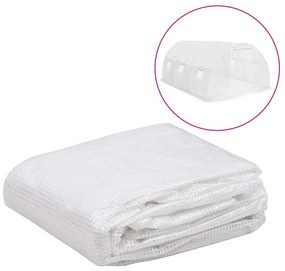 vidaXL Cobertura substituição p/ estufas 13,5m² 3x4,5x2 m transparente