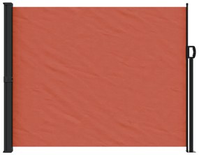 Toldo lateral retrátil 160x600 cm terracota