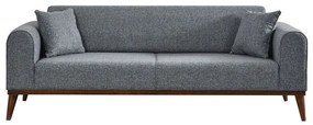 Sofá-Cama de 3 Lugares Cofi – Cinzento Claro – 222x90x80 cm