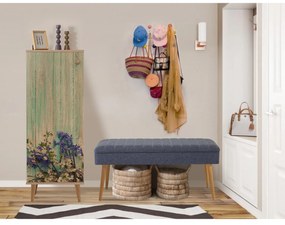 Conjunto de Mobiliário de Entrada Filinta – Sonomo Azul Escuro – Sapat