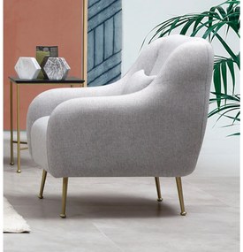 Cadeirão Sevilla – Cinzento – 78x90x89 cm