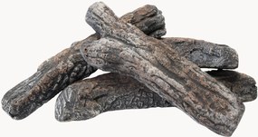 Troncos de lenha decorativos Cosi, conjunto de 4