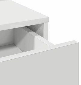 Tocador com Gavetas Branco 100x41x140 cm