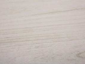 Cómoda com 4 gavetas creme e castanho claro LOBIS Beliani