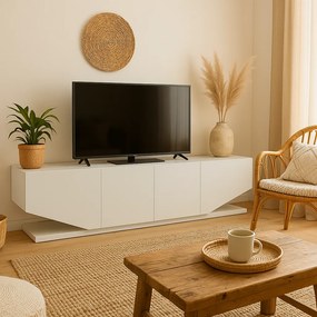 Móvel de TV VIOLET – 180x30x40 cm – 3 Portas – Acabamento Bilaminado B