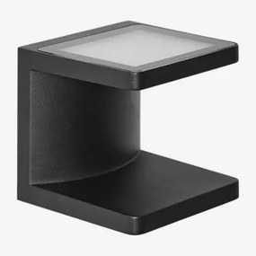 Aplique De Parede Led Para Exterior Em Alumínio Com 2 Pontos De Luz Virela Preto - Sklum