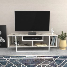 Suporte para TV Asal – Branco – 120 cm