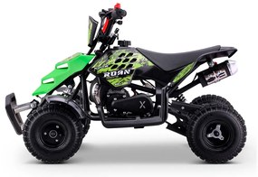 Mini moto 4 gasolina para crianças 49cc Raptor R4 Verde
