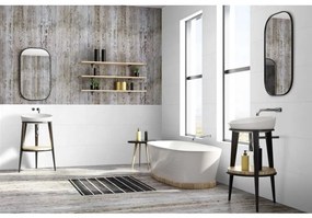 431014 Grosfillex Ladrilho revest. parede Gx Wall+ 11pcs 30x60cm pedra branco