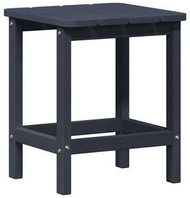 Conjunto de Lounge para Jardim vidaXL 3 Peças Azul-marinho HDPE