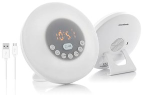 Despertador Amanhecer Recarregável com Alta voz Slockar InnovaGoods