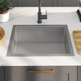 Lava-louça de cozinha artesanal aço inoxidável