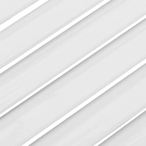 Portas de batente design de persiana 1-Par 90x100 cm branco