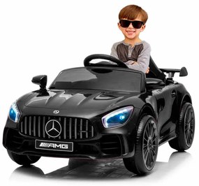 MERCEDES GTR MINI CARRO ELÉTRICO INFANTIL 12V PRETO