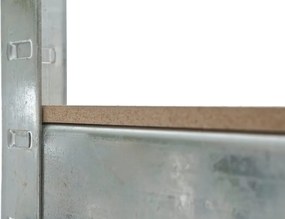 Estante para cargas pesadas 90 x 40 x 180 Prateado