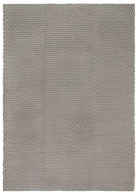 vidaXL Tapete retangular 180x250 cm algodão cinza