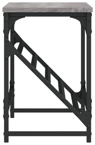 Sapateira 90x30x45 cm derivados de madeira cinzento sonoma