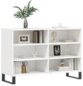 Aparador 103,5x35x70 cm derivados de madeira branco brilhante