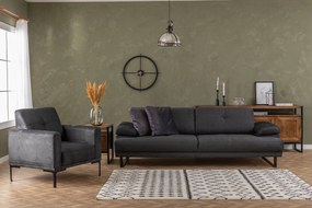 Cadeira Wing Mustang – Antracite – 88x86x88 cm