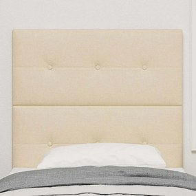 Cabeceira LED Creme de 100 cm Estofada