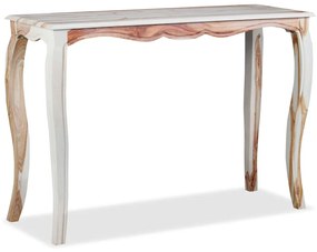 Mesa consola 110x40x76 cm madeira de sheesham maciça