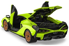 Carro telecomandado Lamborghini Sián FKP 37 1:18 Verde 2,4GHz Kit Montagem