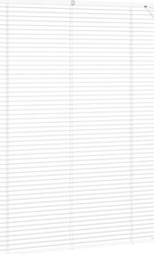 Persiana de Janela com cortinas Outros Manual Branco 105 x 130 cm Alum