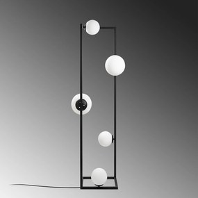 Candeeiro de Pé Corner – Preto – 35 x 35 x 157 cm