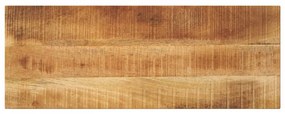 vidaXL Tampo de mesa retangular 70x40x2,5 cm mangueira áspera maciça