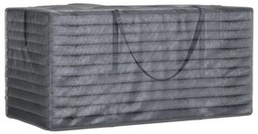 Sacos de arrumação p/ almofadões jardim 2 pcs polietileno preto