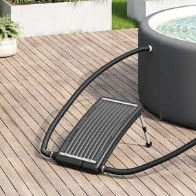 vidaXL Painel de aquecimento solar curvo para piscina 72,5x46 cm