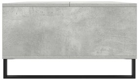 Mesa de centro 104x60x35 cm derivados madeira cinzento cimento