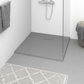 Base de chuveiro SMC 90x80 cm cinzento
