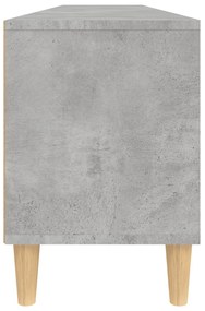 Móvel de TV 150x30x44,5 cm derivados de madeira cinza cimento