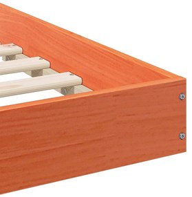 Estrutura da Cama Castanho-mel 100 x 220 cm