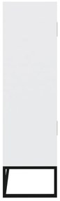 Aparador alto 70x35x125 cm derivados de madeira branco