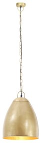 Candeeiro suspenso industrial redondo 25 W 32 cm E27 bronze