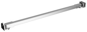vidaXL Braço de apoio para cabine de duche aço inoxidável 47,5 cm