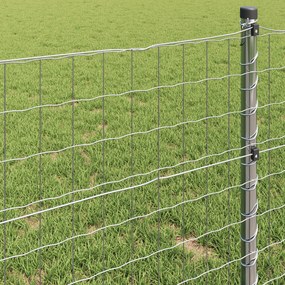 Cerca Euro 0.6x25 m Aço Galvanizado