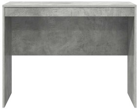 Escrivaninha Cinza-Concreto MDF 100 x 50 x 76 cm Escrivaninha