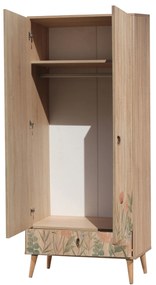 Guarda-Roupa City – Multicolor – 80 cm x 190 cm x 45 cm