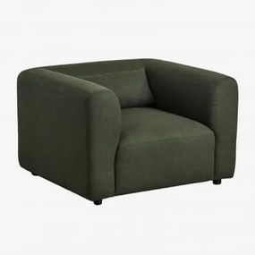 Poltrona Com Apoios De Braços Fogler Chenille Verde Sálvia - Sklum