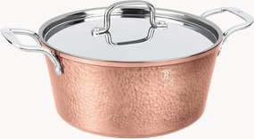 Panela antiaderente com tampa Hammered Copper