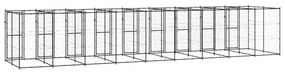 Canil de exterior 21,78 m² aço